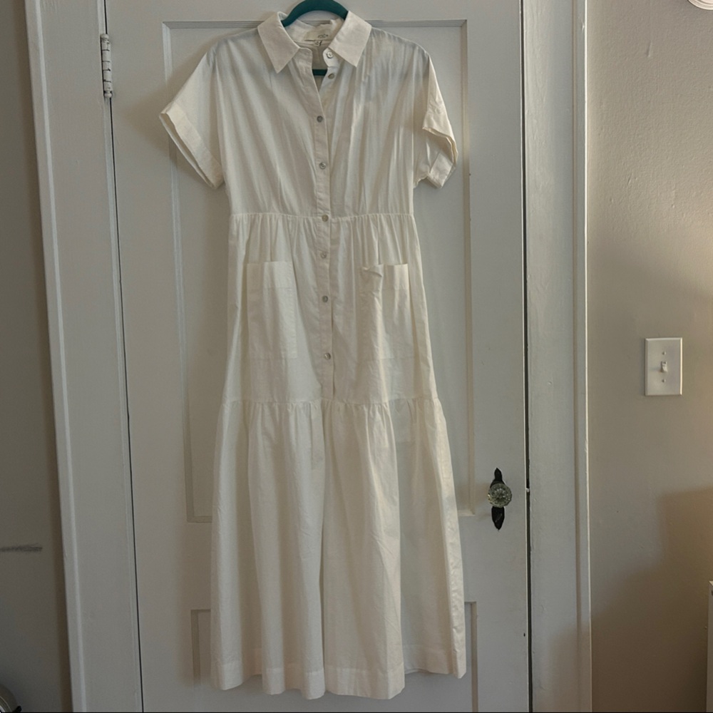 Pinch Ivory Button-Up Blouse